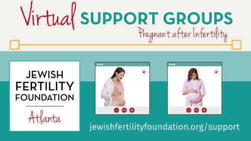 support group flyer for pregnant after infertility